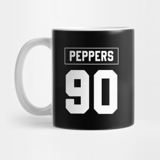 Julius Peppers #90 King Sacks Mug